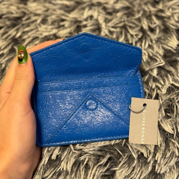 Oliver Bonas Blue Card Holder – NWT - Picture 5 of 5
